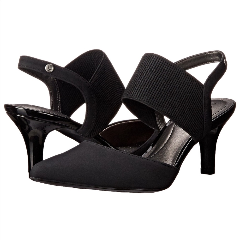 Kitten Heel Slingback pumps